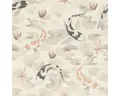 Produktbild: Vliestapete 409420 Kimono Koi beige
