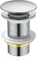 Produktbild: Universal Drain Fitting for Sink and Washbasin, Modern Pop-Up Click Clack