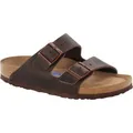Produktbild: Birkenstock Arizona Soft Leather Oiled Sandale (Größe 40, braun)