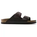 Produktbild: Birkenstock Unisex. 452763 Sandalen aus Leder Arizona Soft Footbed Oiled braun (40), Wohnung, Keine, Lässig