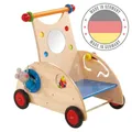 Produktbild: HABA Lauflernwagen Holzspielzeug Kleinkinder Babys Hochwertig Sicher Bremse NEU