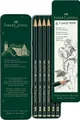 Produktbild: Faber-Castell Bleistift Set 119063 Bleistift Castell 9000 6-er Metall Etui NEU!