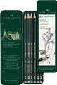 Produktbild: Faber-Castell 119063 Bleistift Castell 9000 Malen Zeichnen Schreiben 6er Etui