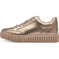 Produktbild: s.Oliver Damen Sneaker Plateau Schnürschuh herausnehmbare Innensohle 5-23645-41, Größe:41 EU, Farbe:Gold - Gold - 41