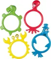 Produktbild: BECO Tauchring-Set Tauchmonster, ø 10 cm, 4-tlg.