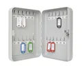Produktbild: Schlüsselschrank Schlüsselkasten lichtgrau mit 24 Haken 10252437X WEDO®