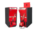 Produktbild: ATMOS Pellet Kessel PX20 mit integriertem 175 L Pelletbehälter und A25PX Brenner