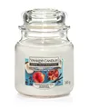 Produktbild: Yankee Candle Duftkerze Mittleres Glas Pomegranate Coconut 340 g, weiß