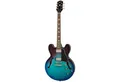 Produktbild: Epiphone Halbakustik-Gitarre, Halb-Akustik Gitarren, Semi Hollow-Modelle, Inspired by Gibson ES-335 Figured Blueberry Burst - Halbakustik