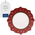Produktbild: Villeroy & Boch Toy's Delight Roter Speiseteller, 29 cm, Premium Porzellan