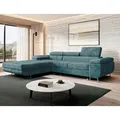 Produktbild: MODERNO Ecksofa mit Schlaffunktion Monolith Velours 72x279x205cm 