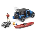 Produktbild: Bruder Jeep Wrangler Rubicon, Kajak, Figur (33116772)