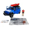 Produktbild: BRUDER 02529 Jeep Wrangler Rubicon Unlimited mit Kajak & Figur Bworld 1:16 ✅