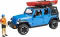 Produktbild: Bruder 02529 Jeep Wrangler RubiconUnlimited mit Kajak und Figur