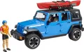 Produktbild: Bruder 02529 Jeep Wrangler Unlimited Rubicon mit Kajak Spielfigur Jeep Bworld