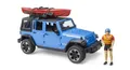 Produktbild: Bruder Wrangler Rubicon Unlimited Kajak und Radfahrer 02529