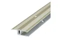 Produktbild: Dalsys Übergangsprofil Profil flach aus Aluminium (90 cm, Champagner, 1-St), Für 8 mm Belagsstärke, aus eloxiertem Aluminium