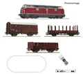 Produktbild: Roco 5110008 H0 DC z21 start Digitalset Diesellok BR 221 mit Güterzug DB digital