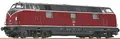 Produktbild: ROCO 221 112-6 Dunkelrotes Design Mit Grauen Streifen, Schwarzer Rahmen, DCC