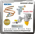 Produktbild: GOK Caramatic zwei Regleranlagen Set 30 mbar horizontal Wohnmobil Crash-Sensor