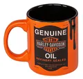 Produktbild: Harley-Davidson Oil Can Bar & Shield Logo Kaffeetasse aus Keramik, 510 ml, Orange