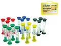Produktbild: SANDUHREN-SET 20 teilig mit KOFFER Sanduhr Stundenglas Kinder Lernsanduhren NEU