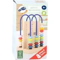 Produktbild: Small Food 11165 - Rechenschleife Educate aus Holz, Rechenschieber, Lernspielzeug ab 4 Jahre