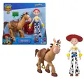 Produktbild: Mattel Disney Pixar Toy Story 5 2er-Pack bewegliche Actionfiguren im 18-cm-Spiel
