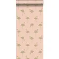 Produktbild: ESTAhome Tapete Flamingos Gold und Pfirsichrosa 0,53 x 10,05 m 138994