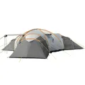 Produktbild: Skandika Kuppelzelt Turin für 12 Personen | Großes Camping Zelt, 3 Schlafkabinen, Sleeper Technology, 200 cm Stehhöhe, 5000 mm Wassersäule, Familienzelt, Campingzelt | Outdoor