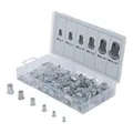 Produktbild: BGS Nietmuttern-Sortiment Aluminium 150-tlg.