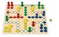 Produktbild: Brettspiel Ludo groß 45 x45cm für Kinder und Senioren