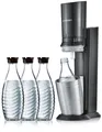 Produktbild: SODASTREAM Crystal 3.0 Aktionspack 3 Karaffen (titan) Trinkwasser-Sprudler