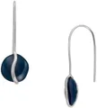 Produktbild: SKAGEN Paar Ohrhaken Schmuck Geschenk Edelstahl Ohrringe SOFIE SEA GLASS, mit Glassteinen