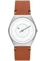 Produktbild: Skagen SKW6872 Herrenuhr Lederarmband GRENEN SOLAR DISC braun