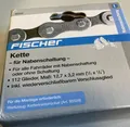Produktbild: Fischer 1/2 x 1/8, 112 Glieder Fahrradkette, Schwarz, One Size NEU