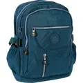Produktbild: BAG STREET Freizeitrucksack Bag Street unisex Jugend Sporttasche (Freizeitrucksack), Damen, Jugend Freizeitrucksack, Cityrucksack Nylon, navy, blau 38cm blau