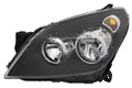 Produktbild: Scheinwerfer links für Opel Astra H ab 2004- Schwarz H1 H7 Halogen LWR Motor
