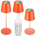 Produktbild: B.k.licht - led Tischlampe Akku led Tischleuchte Dimmbar Kabellos Terrasse rgb Touch