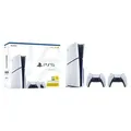 Produktbild: Sony PlayStation 5 Bundle Disc-Edition inkl. zweiten DualSense Controller - Schwarz/Weiß