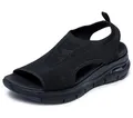 Produktbild: Skechers Arch Fit City Catch Damen Sandalen, Black Knit, 38 EU