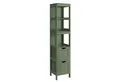 Produktbild: VASAGLE Badkommode Badezimmerschrank, für Badezimmer, Wohnzimmer, Küche, mit 2 Schubladen, offenen Fächern, modern, 30 x 30 x 141,5 cm
