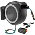 Produktbild: GARDENA PowerRoll XL Ready-to-use Set Akku-Wand-Schlauchbox, 35m 18642-20