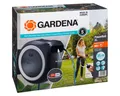 Produktbild: GARDENA Gartenschlauch Akku-Wand-Schlauchbox PowerRoll XL 18V Set weiß 35