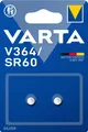 Produktbild: Batterien Knopfzellen V364/SR60 , 2 Stück, Silver Coin, 1,55V, kindersichere ...