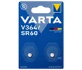 Produktbild: 4 Varta Watch V 364 / SR60 Silver Oxide Uhrenbatterien im 2er Blister