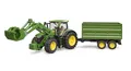 Produktbild: BRUDER 03155 Traktor John Deer 7R 350 Mit Kipper