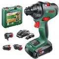Produktbild: Bosch DIY AdvancedDrill 18 Akku-Bohrschrauber + Akku+Ladegerät+Koffer 06039B5007