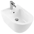 Produktbild: Villeroy & Boch Subway 2.0 Bidet, wandhängend, 1 Hahnloch, mit Überlauf, 375x565mm, 54000001, Farbe: Weiß