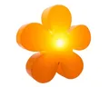 Produktbild: 8 seasons design Shining Flower Solar Deko-Lampe Blume Ø 40cm (Orange), inkl. Solarmodul und LED-Leuchtmittel in warmweiß, Outdoor Deko, Garten